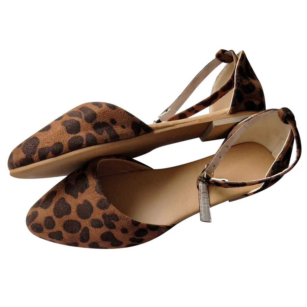 2019 New Summer Women Sandals Shoes Woman Flat Leopard Pointed Toe Close Toe Platform Sandals Single Buckle Strap Beach Shoe
2019 New Summer Women Sandals Shoes Woman Flat Leopard Pointed Toe Close Toe Platform Sandals Single Buckle Strap Beach Shoe