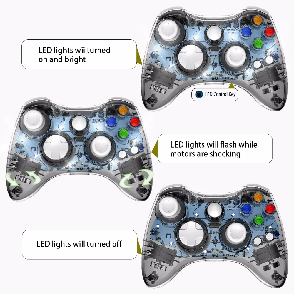 Gamepad For Xbox 360 Wireless Controller For XBOX 360 Controle Wireless Joystick For XBOX360 Game Controller Gamepad Joypad