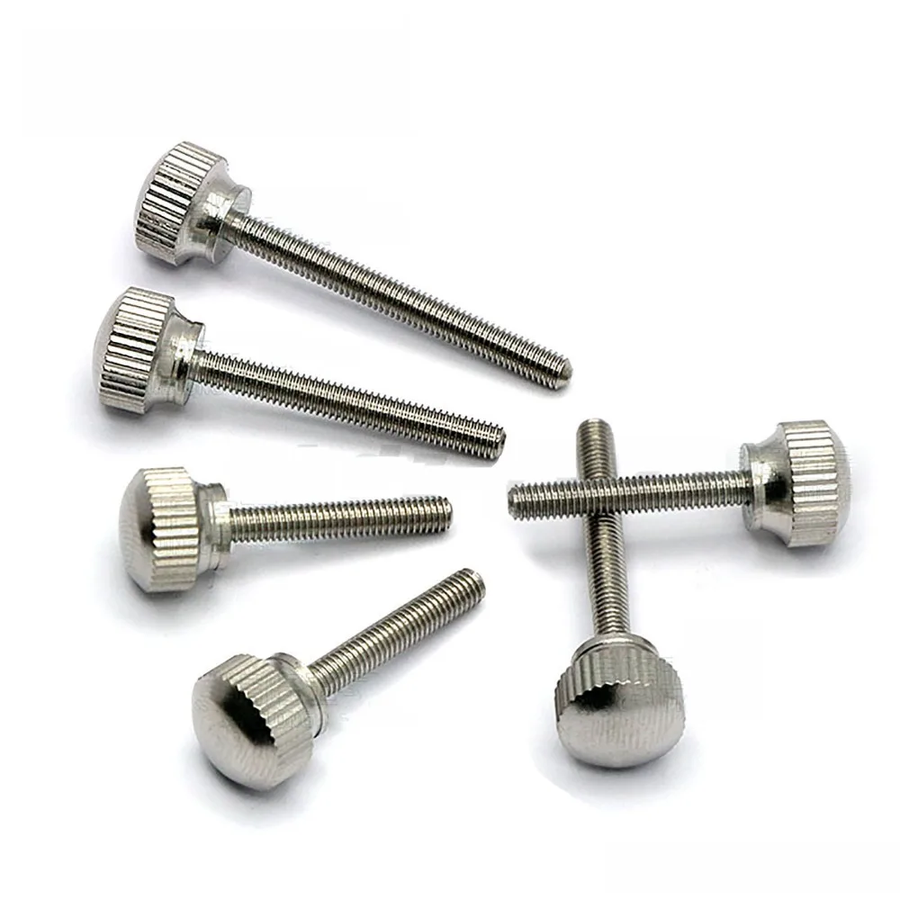 5/10Pcs M3 303 Stainless Steel Arc Head Knurled Thumb Screw Hand Tighten Lock Screws Length 18/20/25mm
5/10Pcs M3 303 Stainless Steel Arc Head Knurled Thumb Screw Hand Tighten Lock Screws Length 18/20/25mm