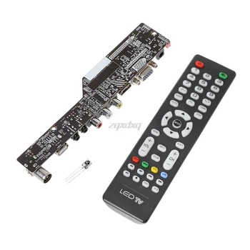 Universal LCD Controller Board Resolution TV Motherboard VGA/AV/TV/USB Interface Driver Board Dropship
Universal LCD Controller Board Resolution TV Motherboard VGA/AV/TV/USB Interface Driver Board Dropship
