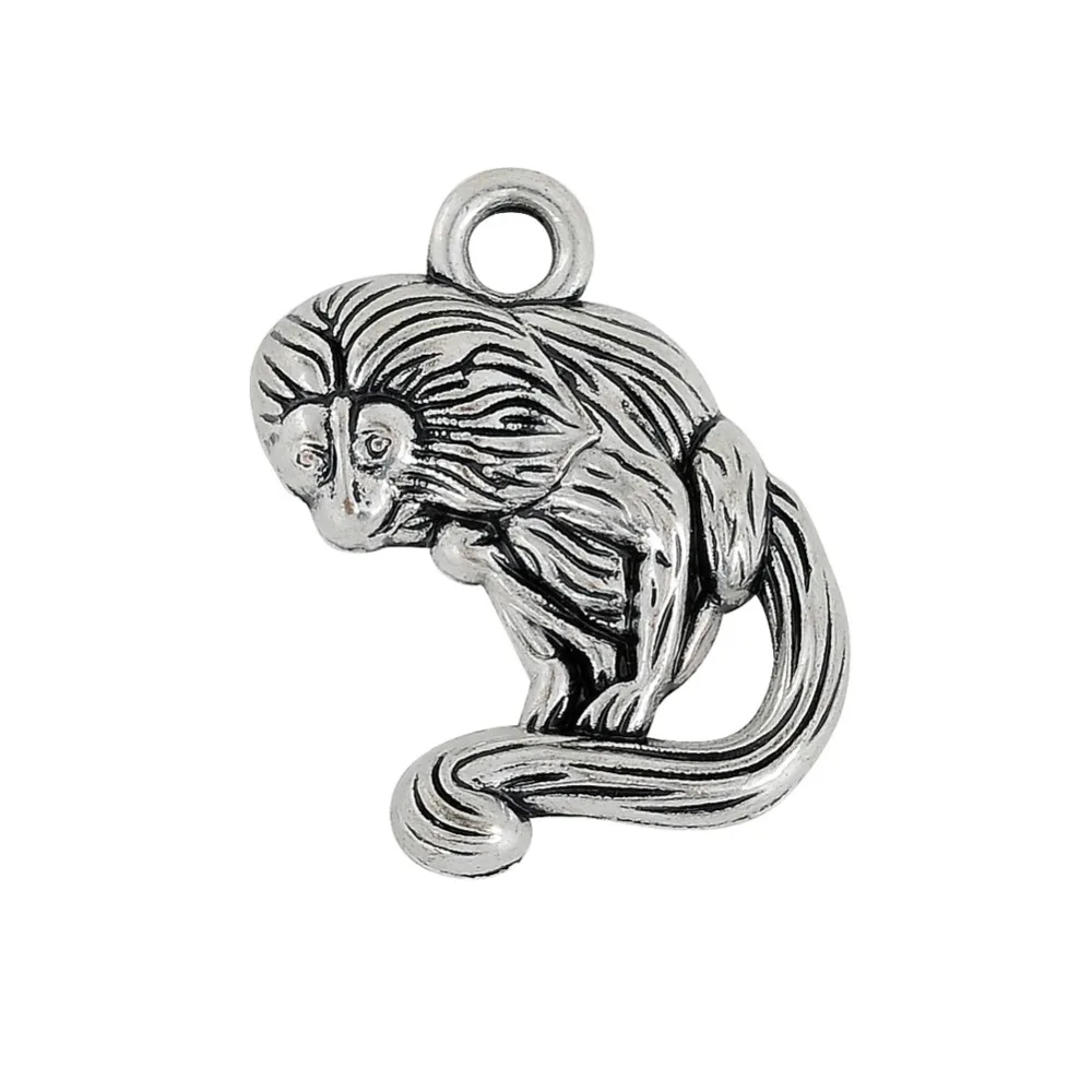EUEAVAN 30pcs Wholesale Tamarin Monkey Animal Charms Metal Gibbon/Golden Monkey Pendant Jewelry DIY Men Necklace Bracelet Making
EUEAVAN 30pcs Wholesale Tamarin Monkey Animal Charms Metal Gibbon/Golden Monkey Pendant Jewelry DIY Men Necklace Bracelet Making