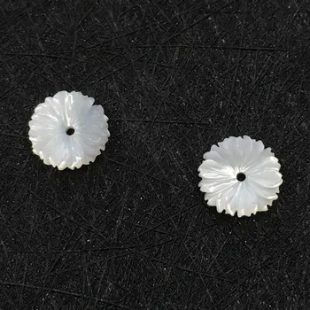 10mm Carved White Shell Flower Charms Center Drilled Flower Shell Stone DIY Shell Stuff DIY Shell Findings 10 pieces/lot
10mm Carved White Shell Flower Charms Center Drilled Flower Shell Stone DIY Shell Stuff DIY Shell Findings 10 pieces/lot
