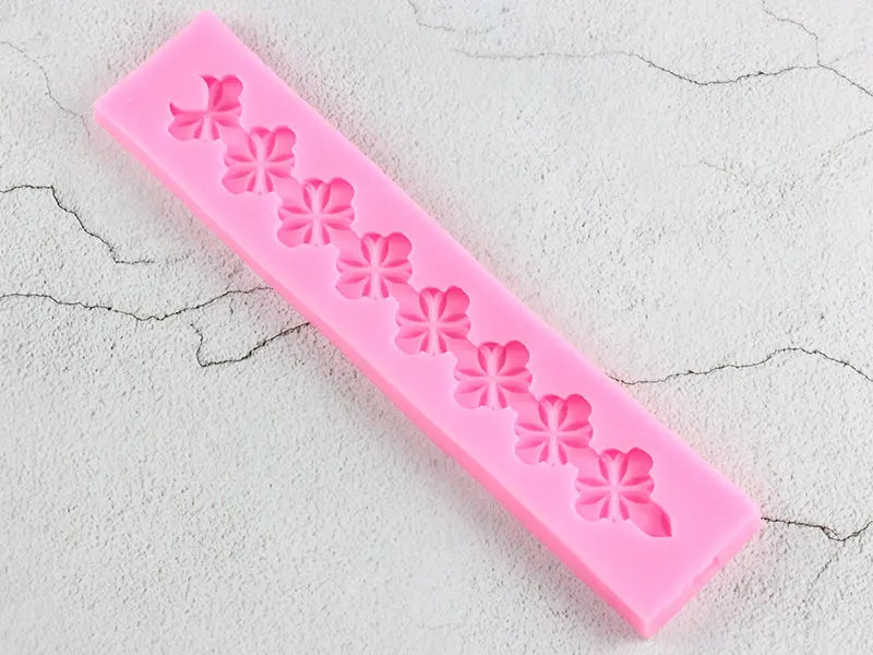 Flower Lace Mold Cake Border Decoration Tools Fondant Cake Baking Mold Food Grade Silicone Mat Mold Flower Lace Mold Cake Border Decoration Tools Fondant Cake Baking Mold Food Grade Silicone Mat Mold