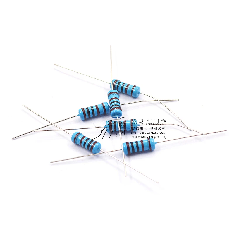1w Metal Film Resistance 1% Pentachrome Ring Resistor Element 4.7 10 50 100 120 200 220 330 470 1k 2k 10k 4.7k 10 Euro 100k 1m
1w Metal Film Resistance 1% Pentachrome Ring Resistor Element 4.7 10 50 100 120 200 220 330 470 1k 2k 10k 4.7k 10 Euro 100k 1m
