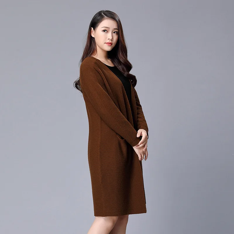 Danjeaner 2018 Autumn Winter Women Long Sleeve Loose Knitting Cardigan Sweater with Pockets Women Knitted Cardigan Pull Femme
Danjeaner 2018 Autumn Winter Women Long Sleeve Loose Knitting Cardigan Sweater with Pockets Women Knitted Cardigan Pull Femme