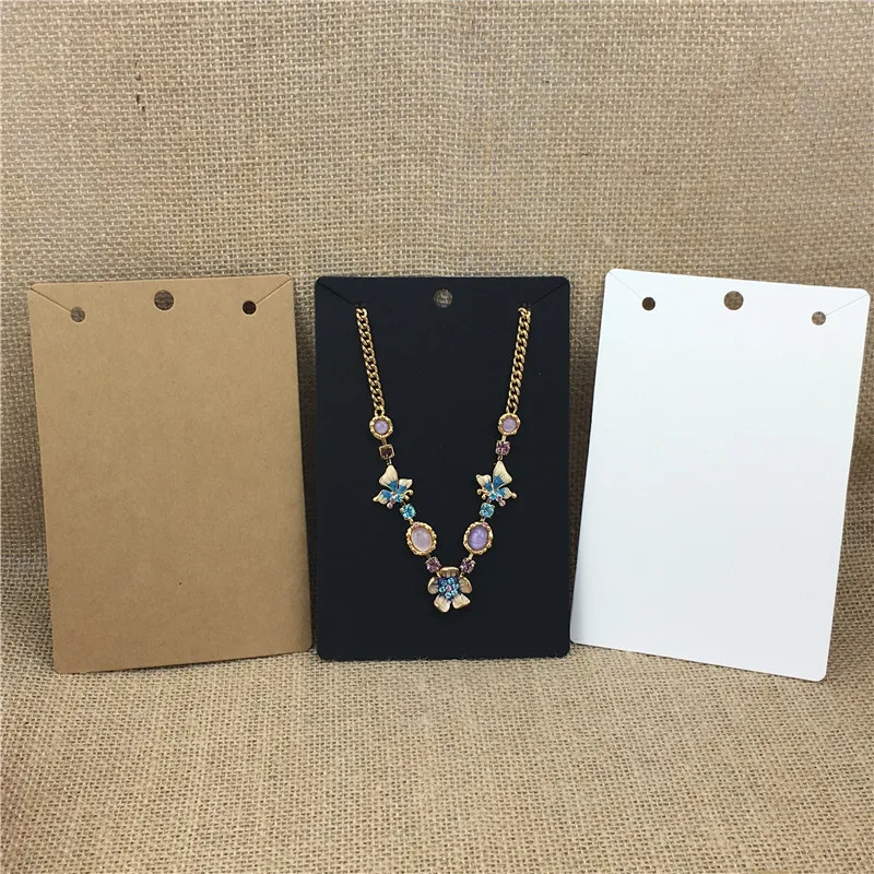 Square ornament card Kraft Paper Jewelry Necklace Cards for Big Pendant Necklace Packaging Displays Card Blank 15x10cm 50Pcs/Lot
Square ornament card Kraft Paper Jewelry Necklace Cards for Big Pendant Necklace Packaging Displays Card Blank 15x10cm 50Pcs/Lot