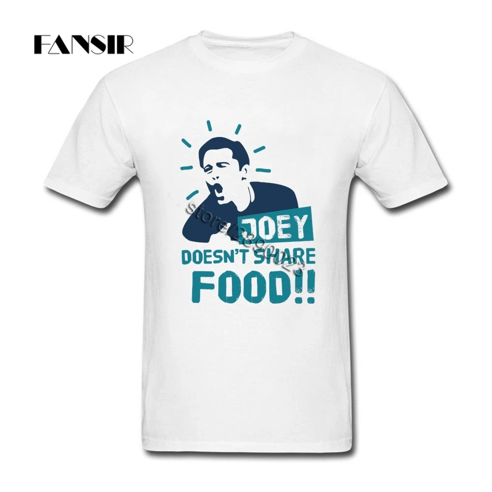 TV Show Friends Joey Doesn't Share Food Short Sleeve T Shirts Boy Fashion Tees Shirt 100% Cotton Round Neck Men T Shirt For Team
TV Show Friends Joey Doesn't Share Food Short Sleeve T Shirts Boy Fashion Tees Shirt 100% Cotton Round Neck Men T Shirt For Team