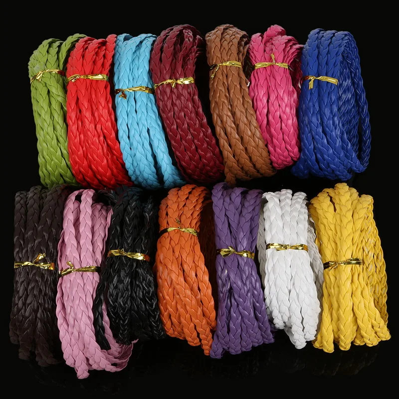 5meters 7mm Width Mix Color Flat Braided PU Leather Cord Rope String Beading Cords For Necklace Bracelet DIY Jewelry Findings
5meters 7mm Width Mix Color Flat Braided PU Leather Cord Rope String Beading Cords For Necklace Bracelet DIY Jewelry Findings