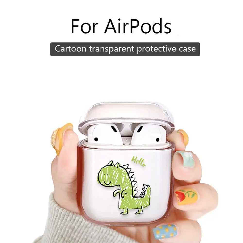 Hot Sale Cute Cartoon Clear Hard Shockproof Protective Case Cover for Apple AirPods 1 2
Hot Sale Cute Cartoon Clear Hard Shockproof Protective Case Cover for Apple AirPods 1 2