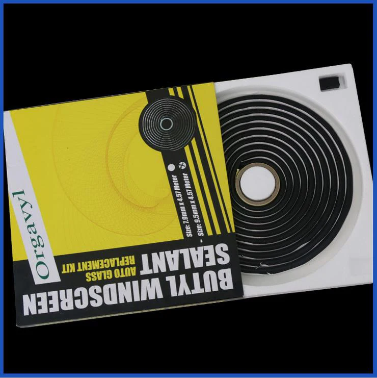 15FT OCI Orgavyl Butyl Rubber Glue Headlight Windshield Gasket Speaker Door Sealant Retrofit Material
15FT OCI Orgavyl Butyl Rubber Glue Headlight Windshield Gasket Speaker Door Sealant Retrofit Material