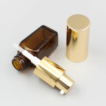 10ml amber glass bottle for essential oil with lotion pump, 10ml empty square bottle with gold/silver/black pump
10ml amber glass bottle for essential oil with lotion pump, 10ml empty square bottle with gold/silver/black pump