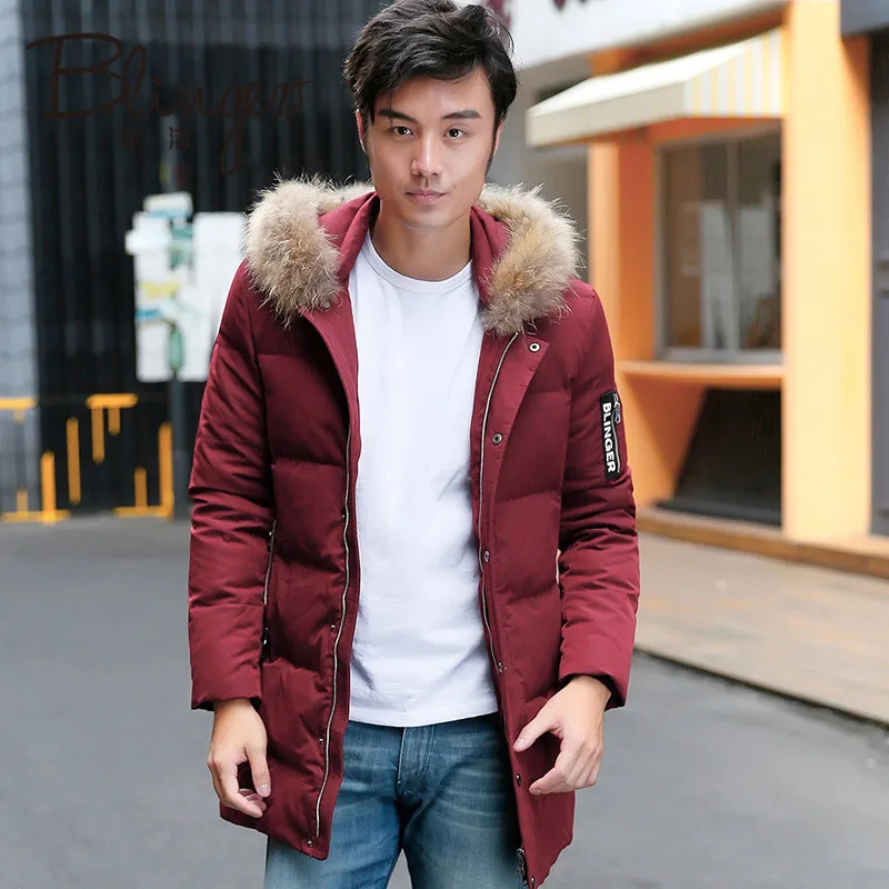 BG winter down jacket men down coat male clothing natural fur collar regular top warm outwear J1601015
BG winter down jacket men down coat male clothing natural fur collar regular top warm outwear J1601015