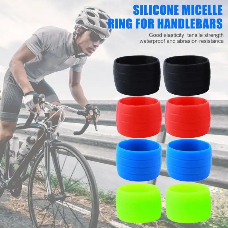 1 Pair Bike Silicone Plug Rubber Anti-Skip Road Bike Plugs for Bar Tape Waterproof Wear-resisting Oudoor Strap Silicone Ring
1 Pair Bike Silicone Plug Rubber Anti-Skip Road Bike Plugs for Bar Tape Waterproof Wear-resisting Oudoor Strap Silicone Ring