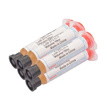 New 5PCS/set Weak Acid SMD Soldering Paste Flux Grease SMT IC 10cc RMA-223 Repair Tool Solder PCB WWO66 Welding Fluxes 
New 5PCS/set Weak Acid SMD Soldering Paste Flux Grease SMT IC 10cc RMA-223 Repair Tool Solder PCB WWO66 Welding Fluxes