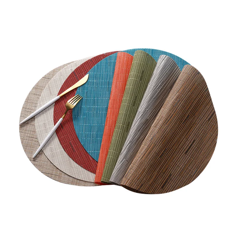 Print Logo Various Colors Heat Insulation Circle Cup Pads PVC Plastic Kitchen Table Mat Round Placemats and Coasters 35cm
Print Logo Various Colors Heat Insulation Circle Cup Pads PVC Plastic Kitchen Table Mat Round Placemats and Coasters 35cm