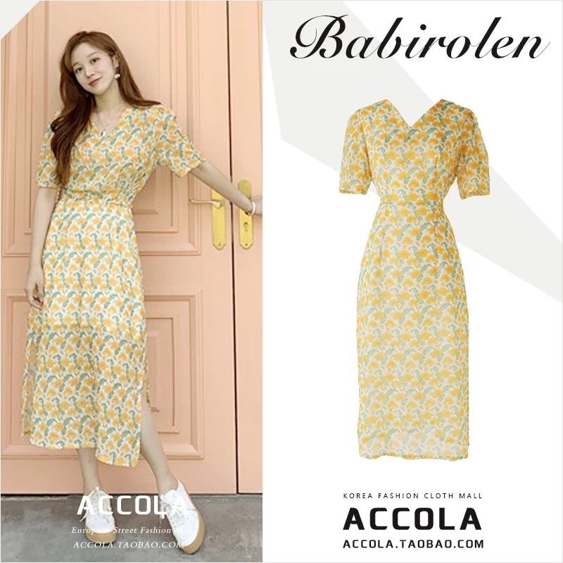Elegant Lady Flower Print a Line Dress Side Slit Long Dress Summer Lady Vintage Robe Longue Vestido Largo Vestiti Lunga
Elegant Lady Flower Print a Line Dress Side Slit Long Dress Summer Lady Vintage Robe Longue Vestido Largo Vestiti Lunga