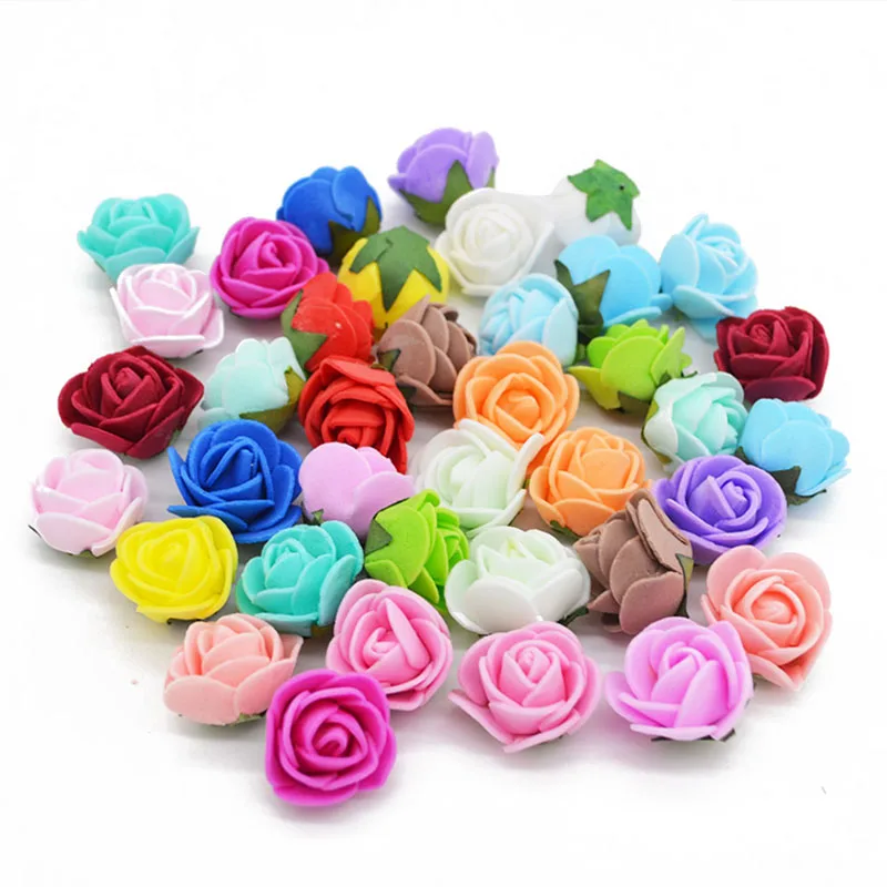 100pcs 2cm Multicolor PE Foam Rose Artificial Flower Head For DIY Wreath Wedding Party Decotation Decorative Craft Supplies
100pcs 2cm Multicolor PE Foam Rose Artificial Flower Head For DIY Wreath Wedding Party Decotation Decorative Craft Supplies
