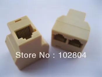 150 pcs 2 Channel RJ45 CAT5 Splitter Lan Ethernet Network Connector 1 to 2 Female
150 pcs 2 Channel RJ45 CAT5 Splitter Lan Ethernet Network Connector 1 to 2 Female