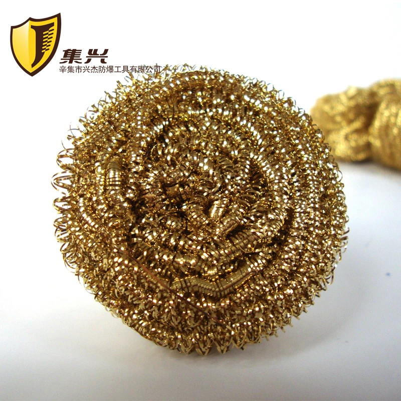 Non sparking brass wire cleaning ball, cleaning tool,for industrial cleaning use 
Non sparking brass wire cleaning ball, cleaning tool,for industrial cleaning use