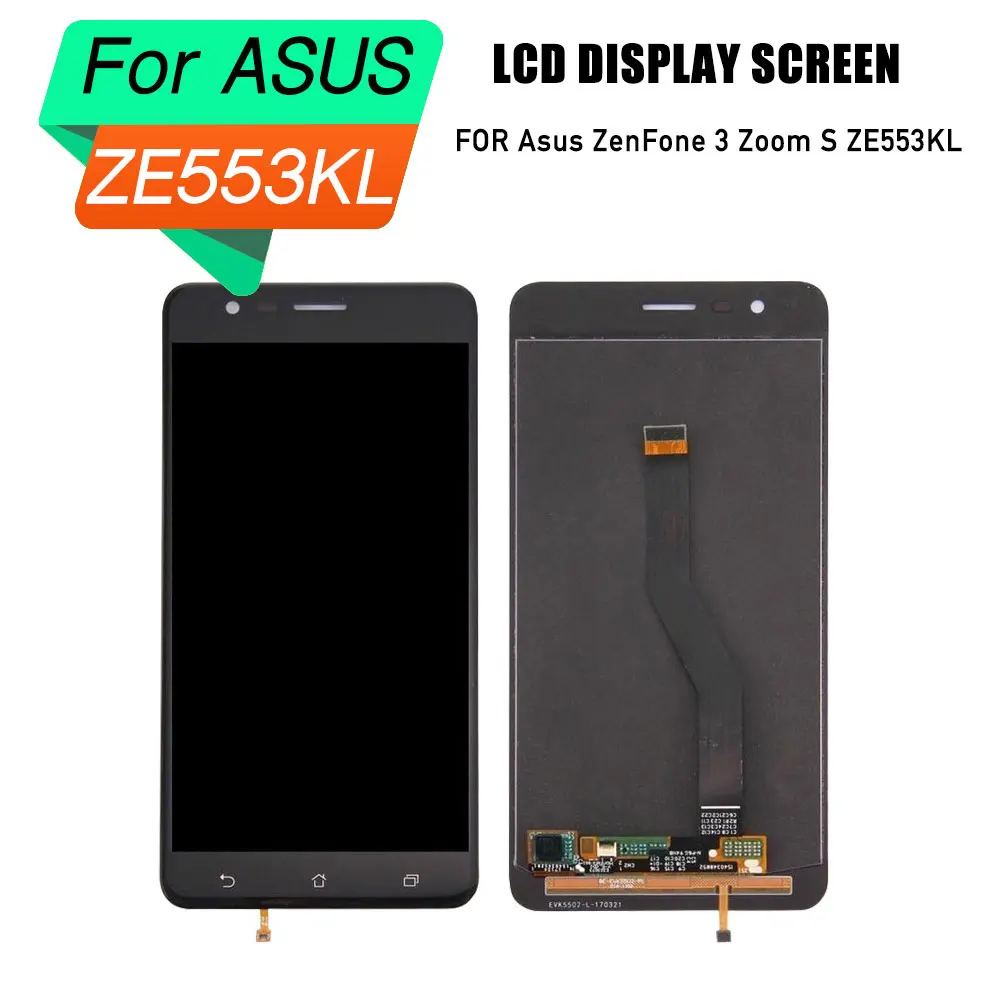 LCD screen for Asus ZenFone 3 Zoom S ZE553KL Z01HD lcd display digitizer screen assembly with free tools
LCD screen for Asus ZenFone 3 Zoom S ZE553KL Z01HD lcd display digitizer screen assembly with free tools