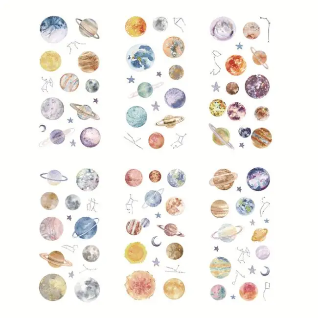 6 pcs/pack Farscape Planet Bullet Journal Decorative Stationery Stickers Scrapbooking DIY Diary Album Stick
6 pcs/pack Farscape Planet Bullet Journal Decorative Stationery Stickers Scrapbooking DIY Diary Album Stick