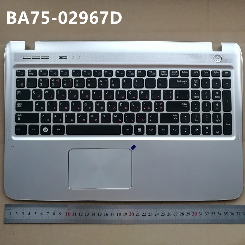 Русская новая клавиатура для ноутбука с сенсорной панелью для Samsung NP-SF510 SF511 BA75-02967C
Русская новая клавиатура для ноутбука с сенсорной панелью для Samsung NP-SF510 SF511 BA75-02967C