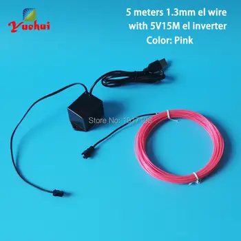 Cheap! 5Meters 1.3mm gift decoration Lifespan Sparkling Toys/Craft EL wire neon Cold light the spokes of your bike tires
Cheap! 5Meters 1.3mm gift decoration Lifespan Sparkling Toys/Craft EL wire neon Cold light the spokes of your bike tires