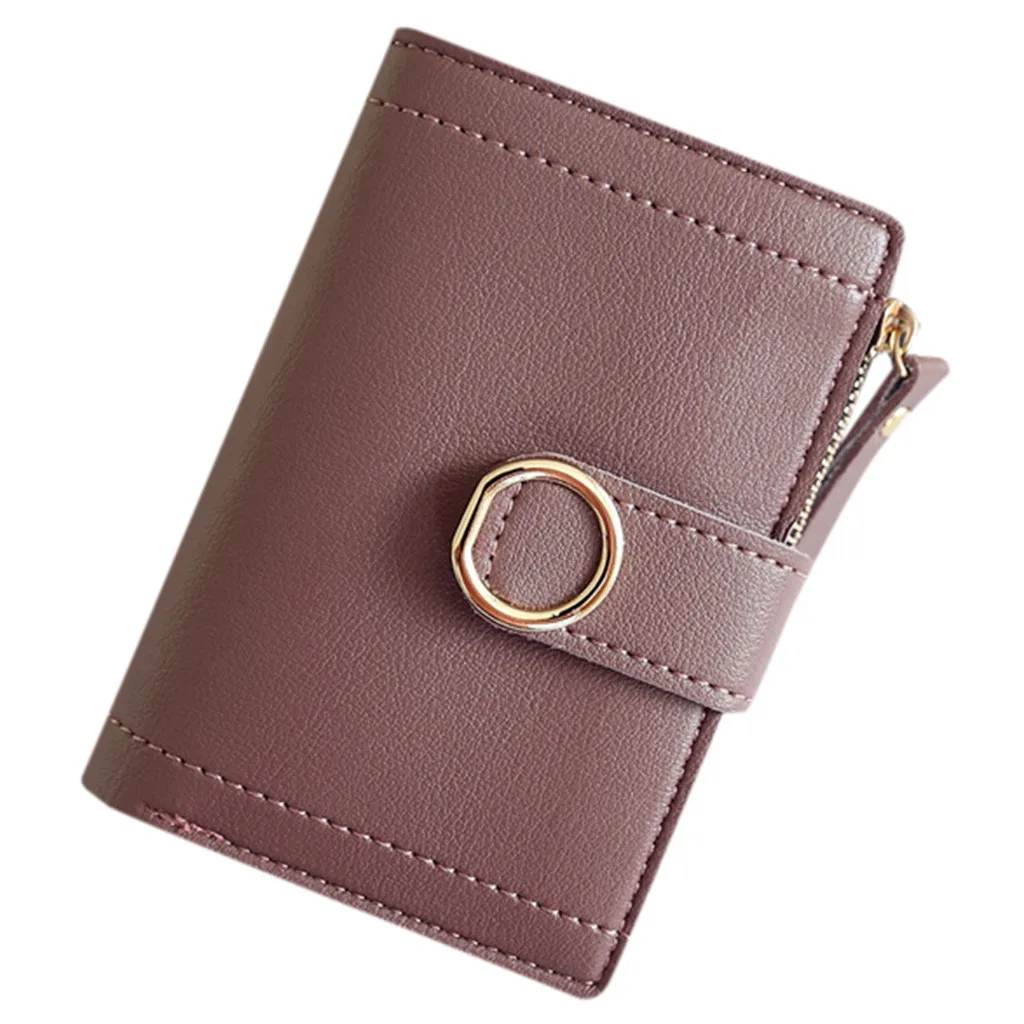 Coin Purse Wallet Women Short Style Fashion Pure Color Lovely Coin Purse Leather Card Holder Bag 2019
Coin Purse Wallet Women Short Style Fashion Pure Color Lovely Coin Purse Leather Card Holder Bag 2019