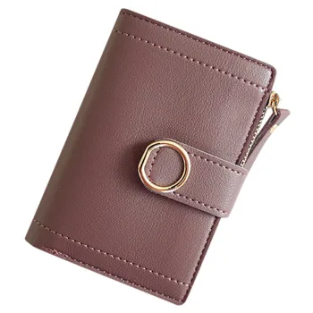 Coin Purse Wallet Women Short Style Fashion Pure Color Lovely Coin Purse Leather Card Holder Bag 2020
Coin Purse Wallet Women Short Style Fashion Pure Color Lovely Coin Purse Leather Card Holder Bag 2020
