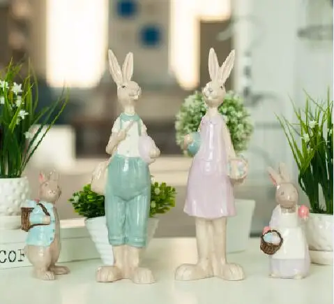 family ceramic white rabbit home decor crafts room decoration handicraft ornament porcelain animal figurines wedding decorations
family ceramic white rabbit home decor crafts room decoration handicraft ornament porcelain animal figurines wedding decorations