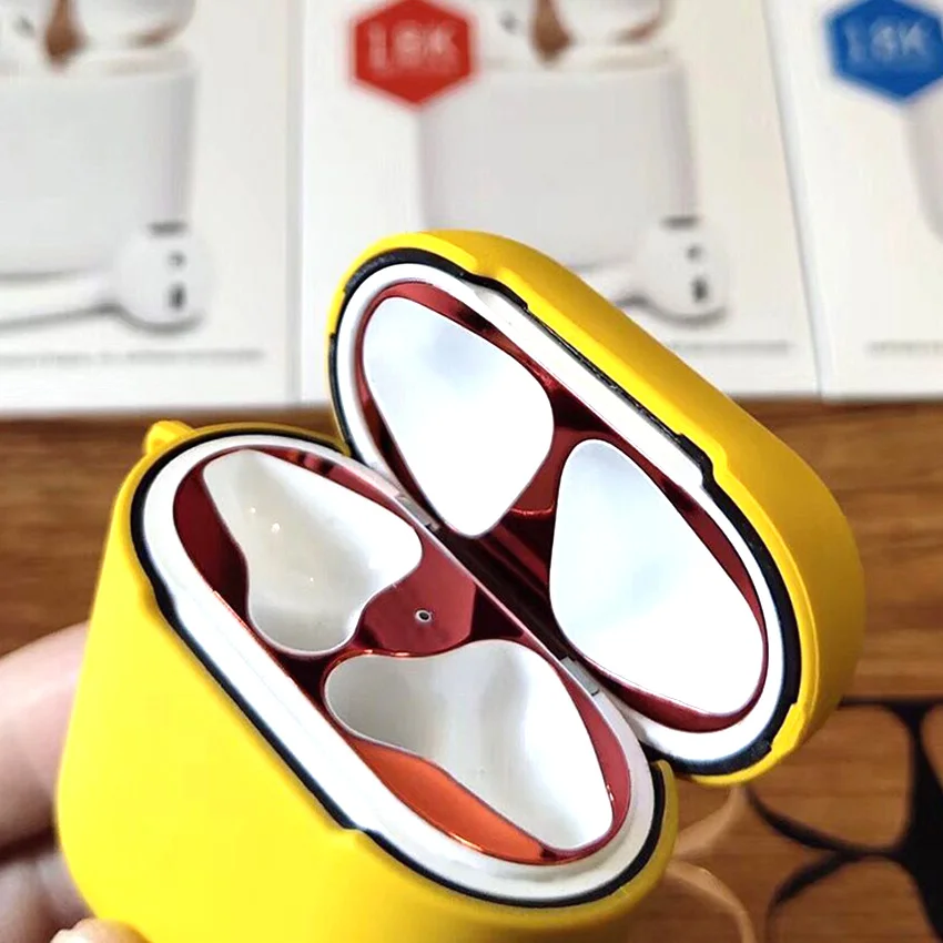 Cartoon Cute Sticker Ultra Thin Metal Dust Guard Sticker Proteactive Skin For Air Pods 2 i12 i9s i7 Metal Dust-proof Accessory
Cartoon Cute Sticker Ultra Thin Metal Dust Guard Sticker Proteactive Skin For Air Pods 2 i12 i9s i7 Metal Dust-proof Accessory