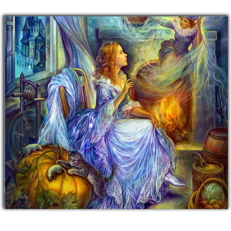 Diy Diamond Painting Cross Stitch Princess By The Fire Needlework Diamond Embroidery Full Round Mosaic Decoration Resin Sticker
Diy Diamond Painting Cross Stitch Princess By The Fire Needlework Diamond Embroidery Full Round Mosaic Decoration Resin Sticker