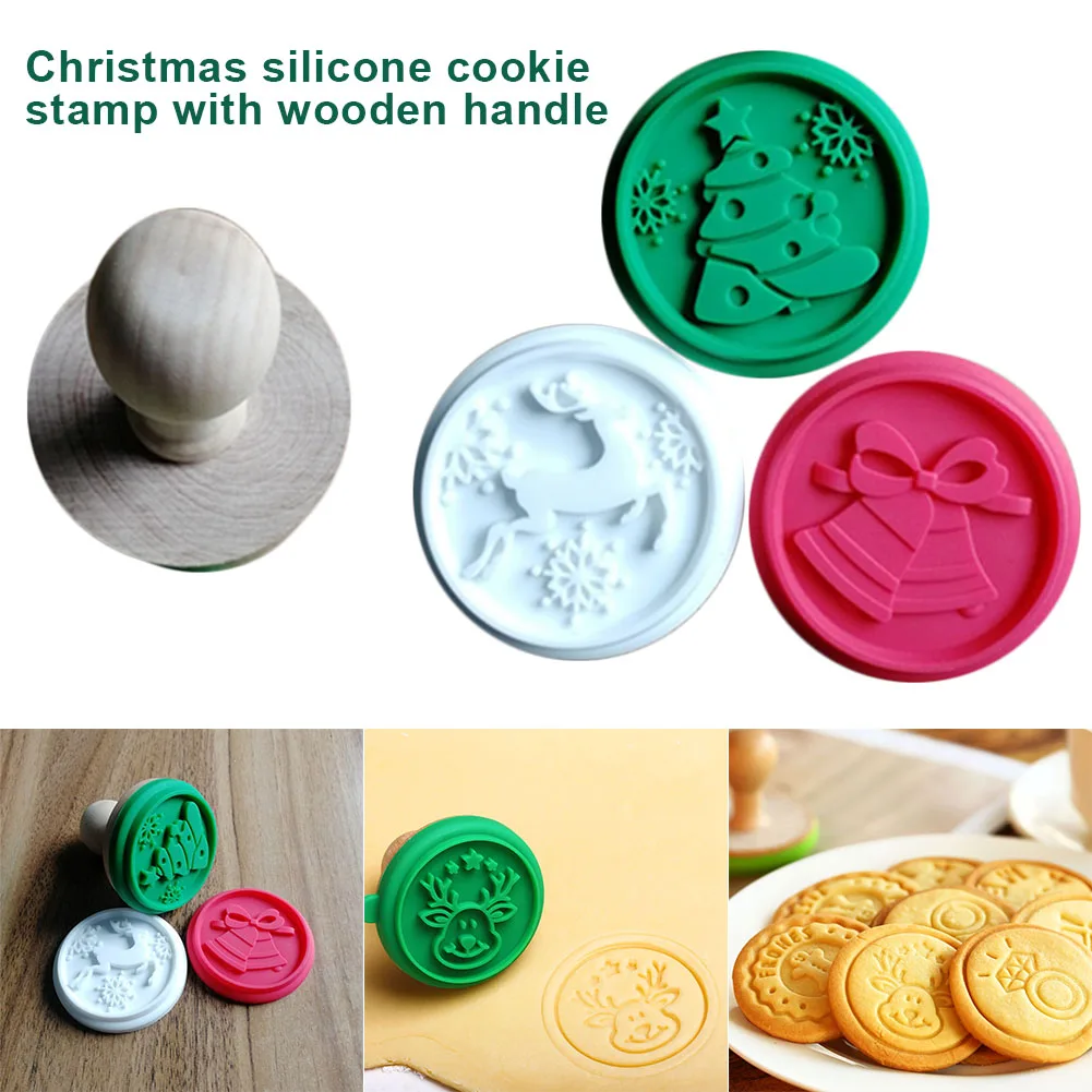 Christmas 1Set Silicone DIY Cookie Stamp Fondant Mold Biscuit Embossing Cutters Sugar Craft Tool Hogard OC18
Christmas 1Set Silicone DIY Cookie Stamp Fondant Mold Biscuit Embossing Cutters Sugar Craft Tool Hogard OC18