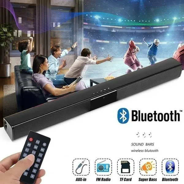 2019 New Wireless Bluetooth Soundbar Stereo Speaker Home Theater TV Sound Bar Subwoofer Music Player speaker
2019 New Wireless Bluetooth Soundbar Stereo Speaker Home Theater TV Sound Bar Subwoofer Music Player speaker
