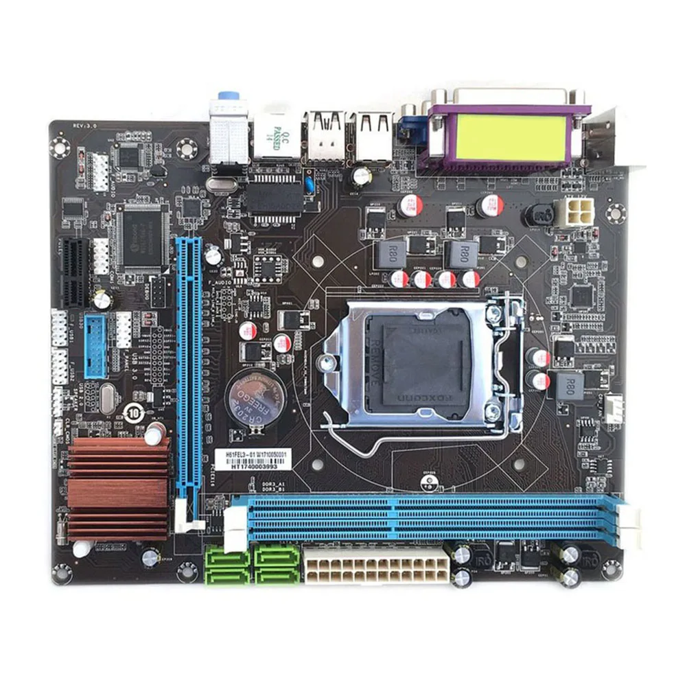 H61 Desktop Computer Mainboard Motherboard USB 2.0 VGA Professional for i3 i5 i7
H61 Desktop Computer Mainboard Motherboard USB 2.0 VGA Professional for i3 i5 i7
