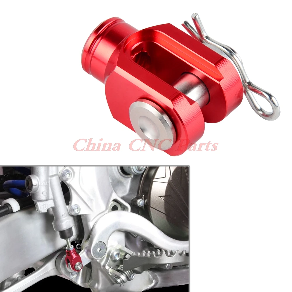 CNC Rear Brake Pedal Adjuster Clevis For Honda CR80R/85R CRM250R CRF150L CRF250L/M XR50 XR230 XR250 XR400 XR650R TRX450R 400EX
CNC Rear Brake Pedal Adjuster Clevis For Honda CR80R/85R CRM250R CRF150L CRF250L/M XR50 XR230 XR250 XR400 XR650R TRX450R 400EX