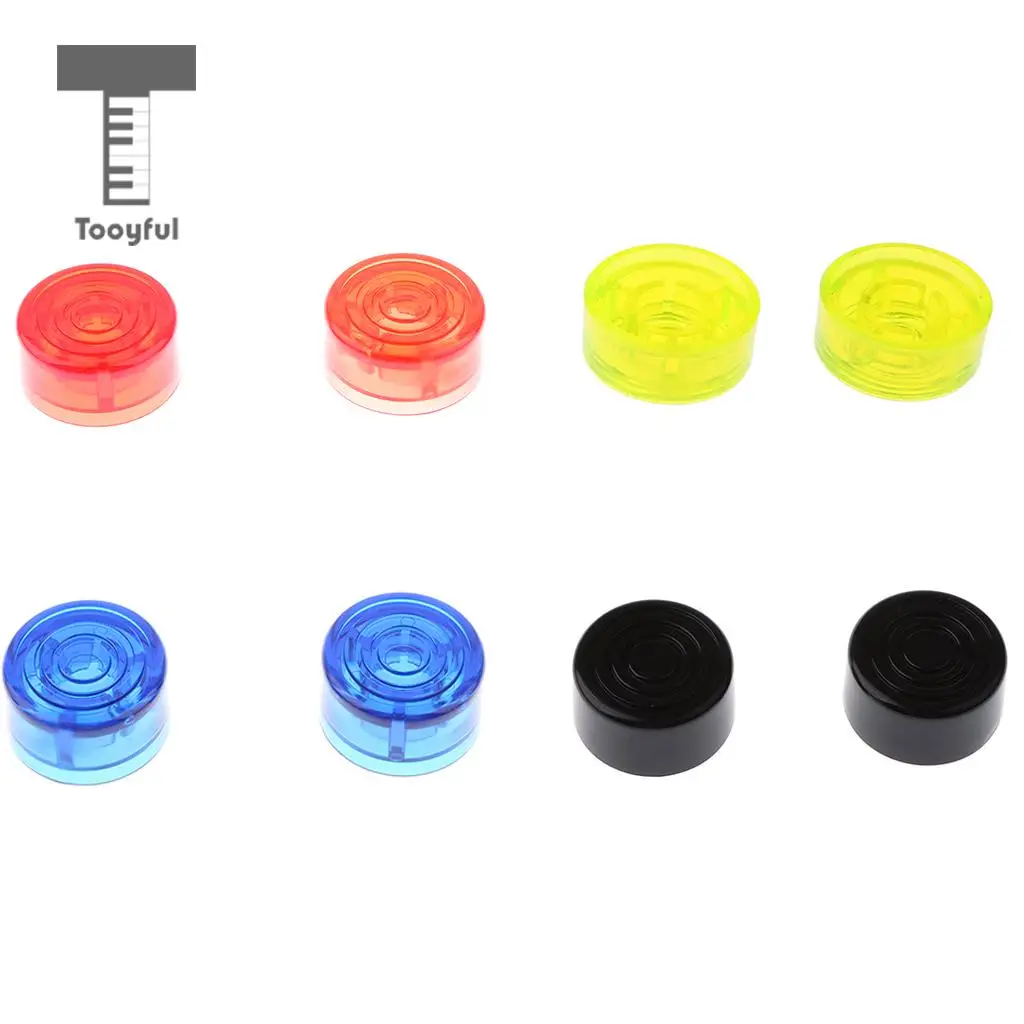 Tooyful 2pcs Guitar Effect Foot Nail Cap Protection Cap for Guitar Pedal Effect
