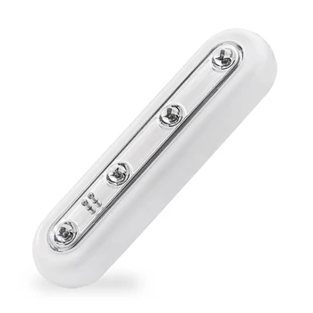 LED Touch Sensor Light LED Night Light 4 Leds AAA Battery Powered Wireless Lights For Wardrobe Closet luminary LED Cabinet Lamp
LED Touch Sensor Light LED Night Light 4 Leds AAA Battery Powered Wireless Lights For Wardrobe Closet luminary LED Cabinet Lamp