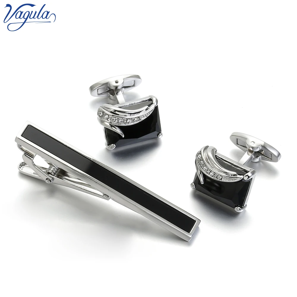 VAGULA, латунные запонки, зажим для галстука, 3 шт., набор, топ, роскошный, Bonito, черный камень, Gemelos, дизайн, застежка, галстук, штырь, штырь, 21A
VAGULA, латунные запонки, зажим для галстука, 3 шт., набор, топ, роскошный, Bonito, черный камень, Gemelos, дизайн, застежка, галстук, штырь, штырь, 21A
