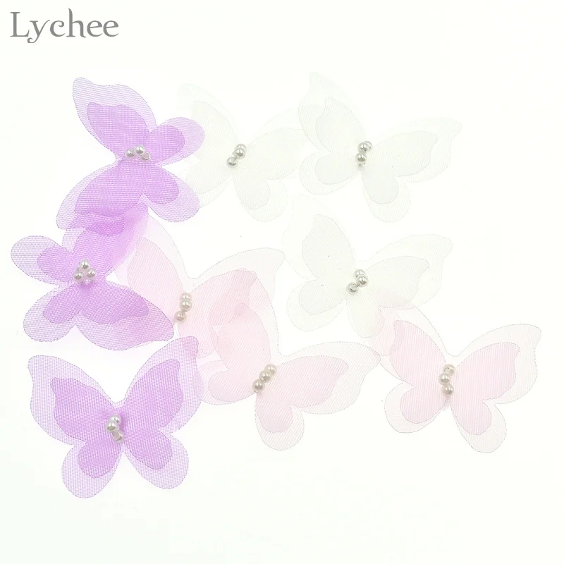 Lychee 20pcs Sewing Flower Pearl Powder Stereo Butterfly DIY Handmade Dress Decoration Accessories
Lychee 20pcs Sewing Flower Pearl Powder Stereo Butterfly DIY Handmade Dress Decoration Accessories