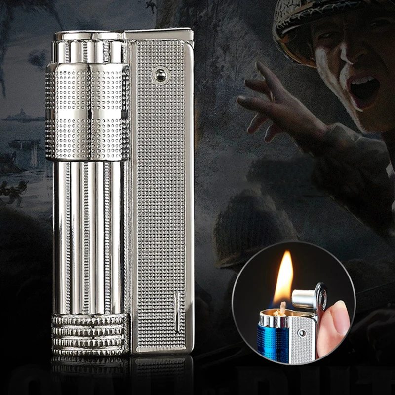 Old Retro Austria Stainless Steel Oil Lighter Cigarette Cigar Gasoline Lighters Vintage Metal Fuel Petrol Lighter NO Oil
Old Retro Austria Stainless Steel Oil Lighter Cigarette Cigar Gasoline Lighters Vintage Metal Fuel Petrol Lighter NO Oil