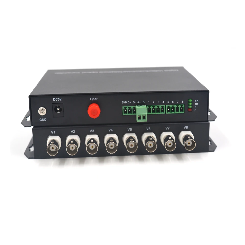 8CH Video Fiber optical Media Converters, Multi mode M/M Fiber optic 2Km Transmitter Receiver for Security System CCTV
8CH Video Fiber optical Media Converters, Multi mode M/M Fiber optic 2Km Transmitter Receiver for Security System CCTV