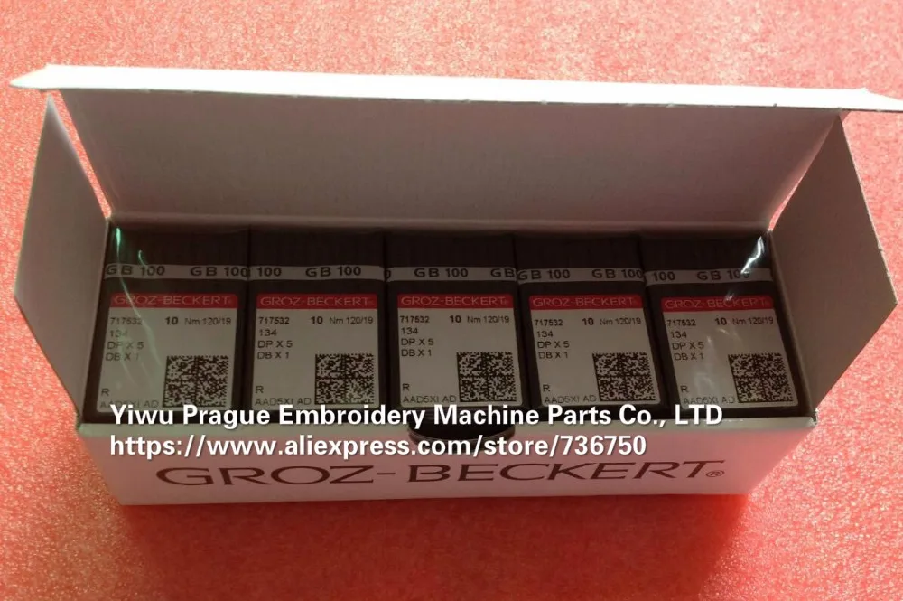 500 pcs Genuine Germany Groz Beckert sewing needle 717532 134 / DP X 5 Nm 120/19 DB X 1 wholesale offered by Yiwu Prague company
500 pcs Genuine Germany Groz Beckert sewing needle 717532 134 / DP X 5 Nm 120/19 DB X 1 wholesale offered by Yiwu Prague company