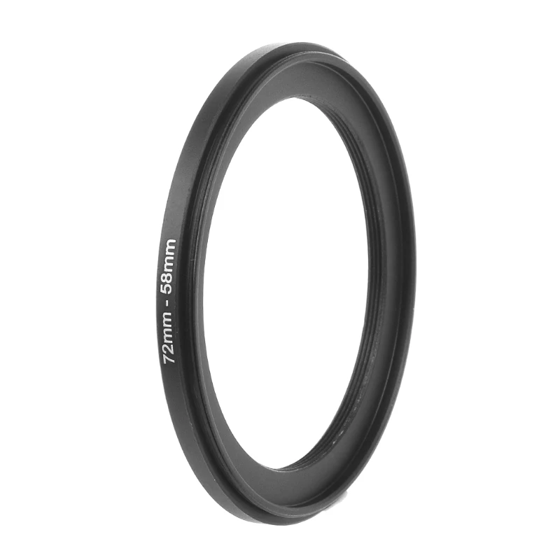 72mm To 58mm Metal Step Down Rings Lens Adapter Filter Camera Tool Accessory New
72mm To 58mm Metal Step Down Rings Lens Adapter Filter Camera Tool Accessory New