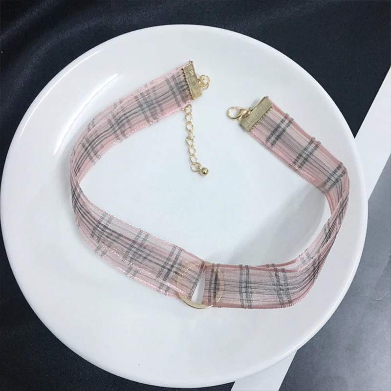 KingDeng Chokers Pink Lace Lattice Circle Necklace Female Women Fashion Jewelry Sexy Hip Hop Punk Gift Charm Harajuku Korean
KingDeng Chokers Pink Lace Lattice Circle Necklace Female Women Fashion Jewelry Sexy Hip Hop Punk Gift Charm Harajuku Korean