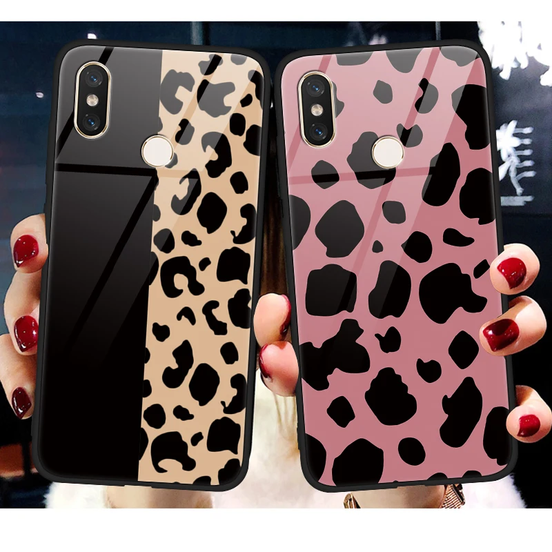 Tempered Glass Case For Xiaomi Redmi Note 6 5 Plus Pro S2 Leopard Grain Cover For Xiaomi Mi 8 Lite Mix 2 2S A2 6X 5 5S 6 Case
Tempered Glass Case For Xiaomi Redmi Note 6 5 Plus Pro S2 Leopard Grain Cover For Xiaomi Mi 8 Lite Mix 2 2S A2 6X 5 5S 6 Case