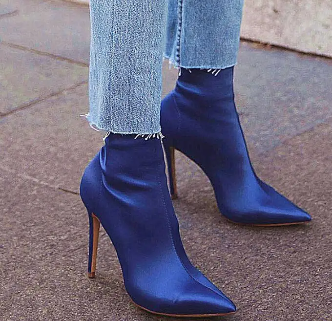 New Womens Colors Candy Pointed Toe Shoes Blue Fashion Nightclub Mid Calf Boot A184
New Womens Colors Candy Pointed Toe Shoes Blue Fashion Nightclub Mid Calf Boot A184