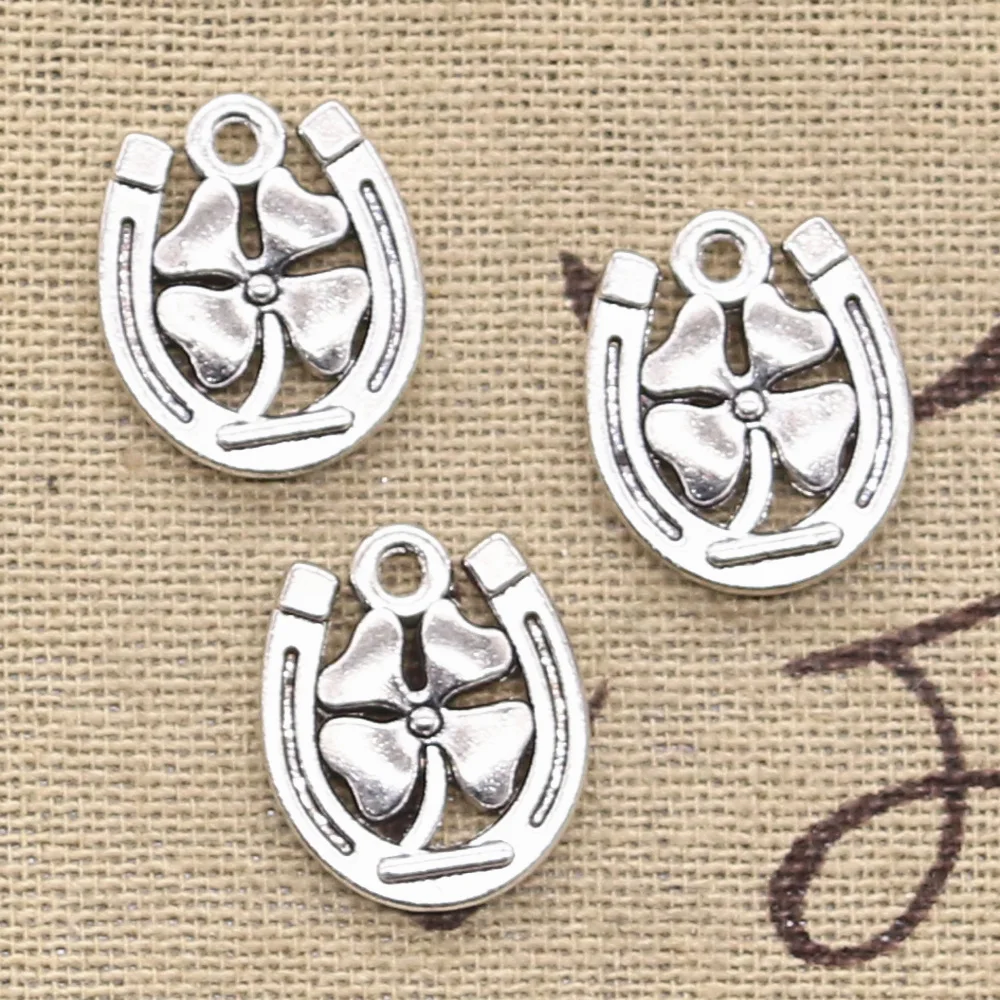 8pcs Charms horseshoe lucky clover 18x15mm Antique Making pendant fit,Vintage Tibetan Silver Bronze,DIY Handmade Jewelry
8pcs Charms horseshoe lucky clover 18x15mm Antique Making pendant fit,Vintage Tibetan Silver Bronze,DIY Handmade Jewelry