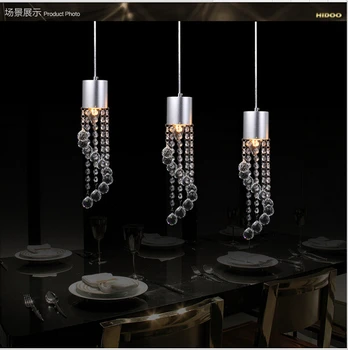 Modern crystal chandelier E14 light source * 3 PCS led lamps restaurant chandelier lamp for voltage 90-260V
Modern crystal chandelier E14 light source * 3 PCS led lamps restaurant chandelier lamp for voltage 90-260V