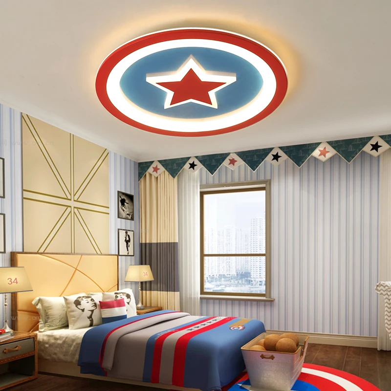 Modern led chandeliers light boy kids baby room lights for children room bedroom round red blue AC85-265V chandelier lamp
Modern led chandeliers light boy kids baby room lights for children room bedroom round red blue AC85-265V chandelier lamp